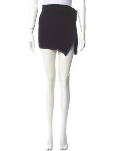 Pre-owned Jacquemus Mini Skirt In Black