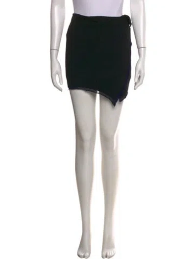 Pre-owned Jacquemus Mini Skirt In Black