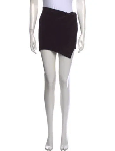 Pre-owned Jacquemus Mini Skirt In Black
