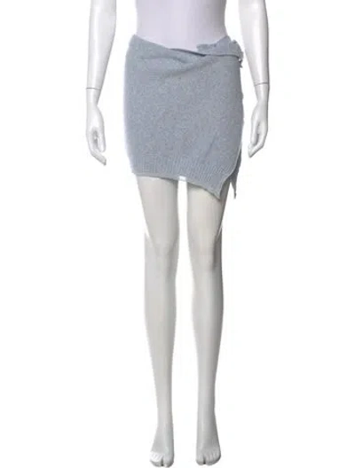 Pre-owned Jacquemus Mini Skirt In Blue