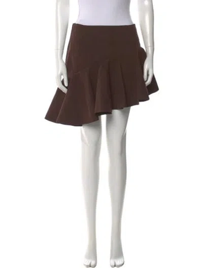 Pre-owned Jacquemus Mini Skirt In Brown