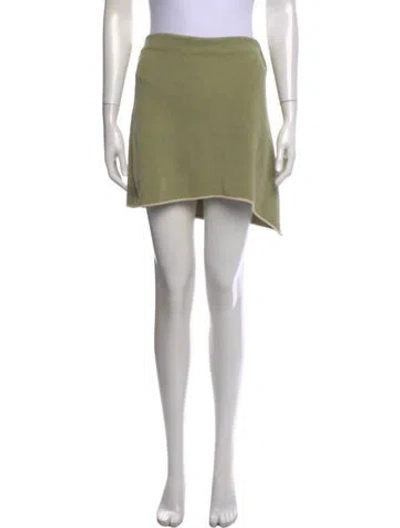 Pre-owned Jacquemus Mini Skirt In Green