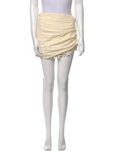 Pre-owned Jacquemus Mini Skirt In Neutral