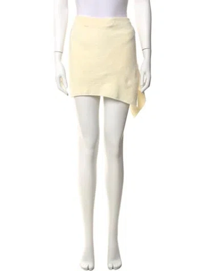 Pre-owned Jacquemus Mini Skirt In Neutrals