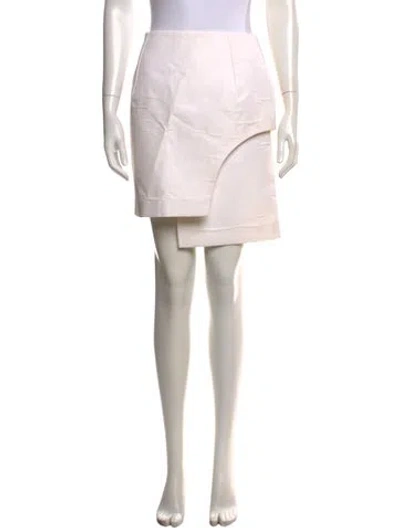 Pre-owned Jacquemus Mini Skirt In Neutrals