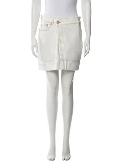 Pre-owned Jacquemus Mini Skirt W/ Tags In White