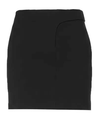 Jacquemus Mini Skirts In Black