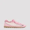 Jacquemus Les Tennis Suede And Leather Trimmed Mesh Sneakers In Multi
