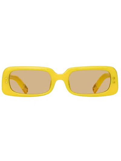 Jacquemus Mini Sunglasses With International Fit In Gray