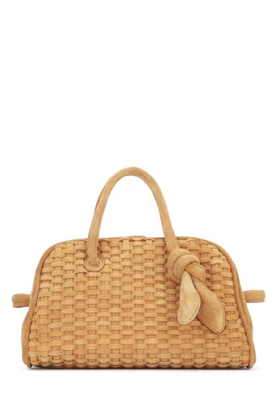 Jacquemus Mini Trendsetter Bag In Camel