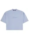 Jacquemus Mini T-shirt In Blue