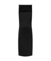 Jacquemus La Robe Spoglio Midi Dress In Black