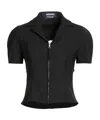 Jacquemus Minimalist Shirt In Black