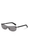 Jacquemus Mirada Cat Eye Sunglasses, 55mm In Matte Gray/gunmetal