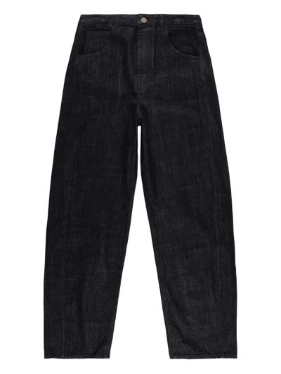 Jacquemus Mirada Wide-leg Jeans In Blue
