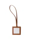 Jacquemus Mirror-charm Keyring In Brown