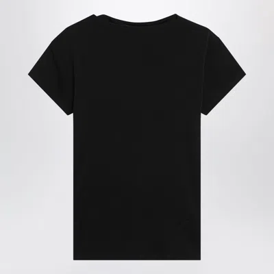 Jacquemus Mistral Top In Black Viscose Blend