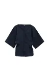 Jacquemus Moisson Blouse In Blue
