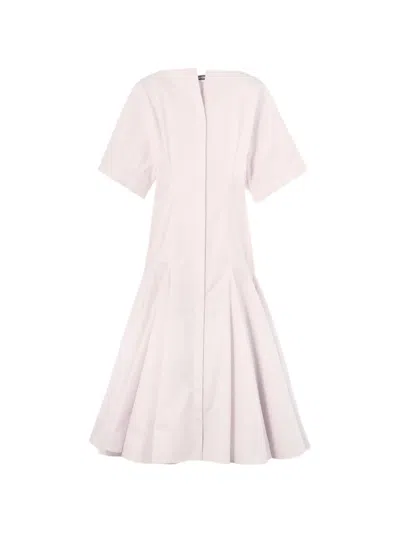 Jacquemus Moisson Midi Dress In Pink