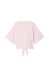 Jacquemus Moisson Open-back T-shirt In Pink