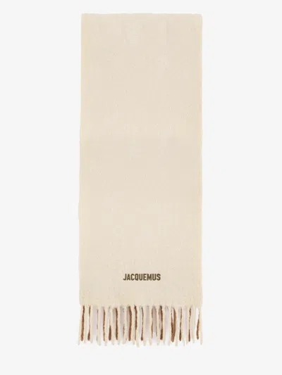 Jacquemus Moisson Scarf In Sand