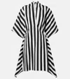 Jacquemus Womens Jacquard Medium Stripes Moisson Striped Cotton And Silk Tunic In Multi
