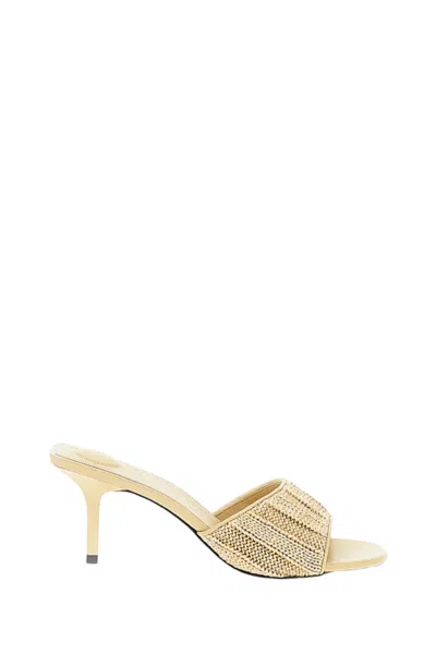 Jacquemus Mule Cubisto Sandals In Orange