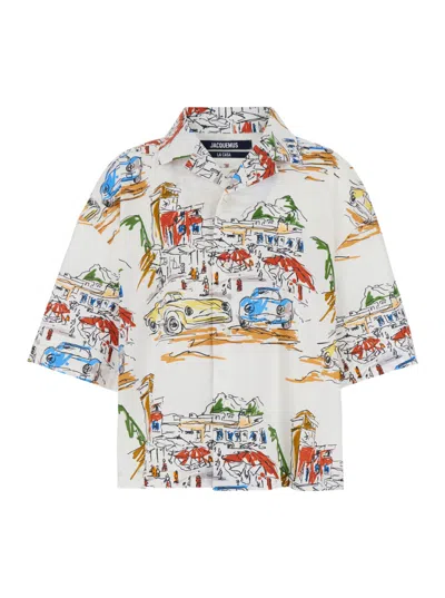 JACQUEMUS MULTICOLOR LA CASA SHIRT