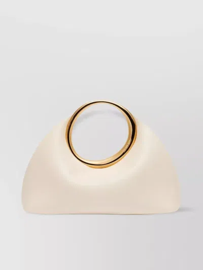 Jacquemus Nappa Tote Gold Accents