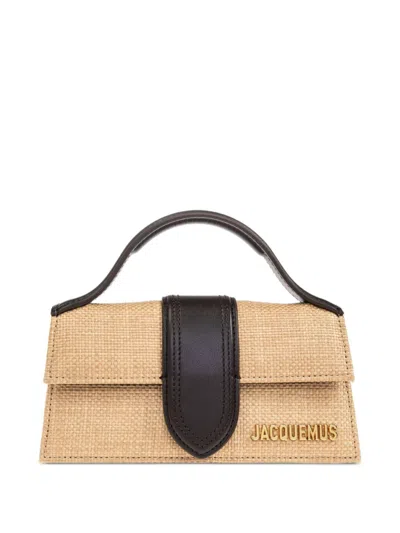 Jacquemus Natural Bambino Crossbody Bag In Brown