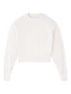 Jacquemus The Embroidered Cropped Sweater In White