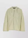 Jacquemus Nautical Style Buttoned Jacket Hood In Green