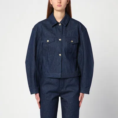 Jacquemus Navy Blue De-nîmes Jacket