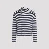 Jacquemus 'marina's Mohair Sweater In Navy Blue