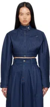Jacquemus Bleu Marine In 380 Navy