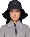 Jacquemus Navy La Croisière 'the De-nîmes' Denim Bucket Hat In 380 Navy