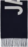 Jacquemus Navy Les Classiques 'l'écharpe ' Scarf In 380 Navy
