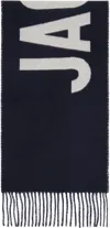 Jacquemus Navy 'the ' Scarf