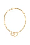 Jacquemus Necklace The Round Square In Gold