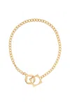 Jacquemus Necklace The Round Square In Gold