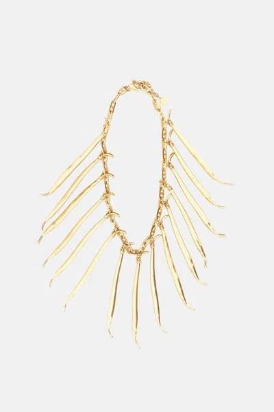 Jacquemus Necklace With Pendantis In Gold