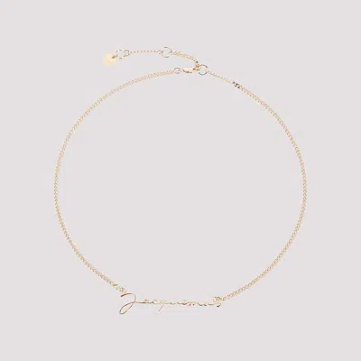 Jacquemus Necklaces Metallic
