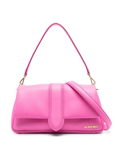 Jacquemus Neon Pink Crossbody Bag For Women