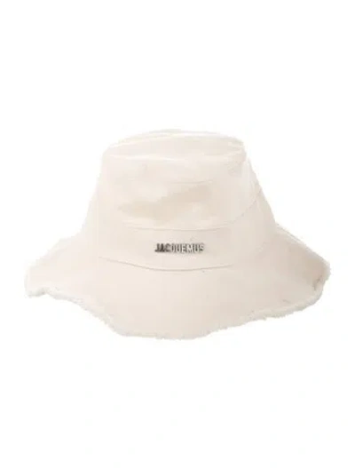 Pre-owned Jacquemus Neutral Cotton  Baja Hat