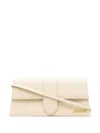 Jacquemus Neutral Le Bambino Long Leather Shoulder Bag In Neutrals