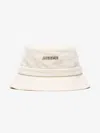 Jacquemus Neutral Le Bob Gadjo Bucket Hat In Neutrals