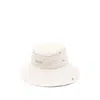 Jacquemus Le Bob De-nimes Bucket Hat In White