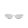 Jacquemus Curvo Cat-eye Sunglasses In Neutral