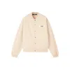 Jacquemus The Gros Grain Cardigan In Gold