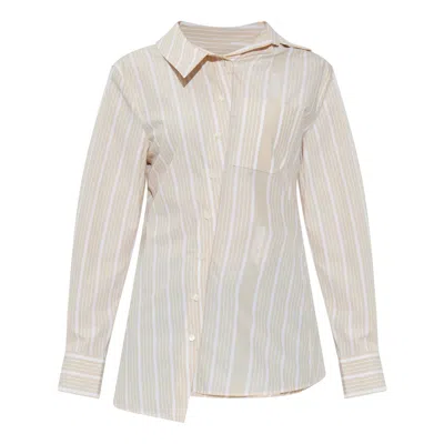Jacquemus Neutrals Tops - Shirts Women In White